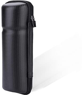 Eddwiin Bicycle Tool Bag for Water Bottle Cage - Cycling Storage Case for Road Bike Accessories (Large Carbon Black)