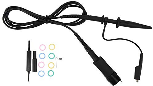 Sonde per test per oscilloscopio P ‑ 6139A Alta precisione 10: 1 Kit sonda per test per oscilloscopio 500 MHZ Sonde per oscilloscopio passive Accessori per oscilloscopio
