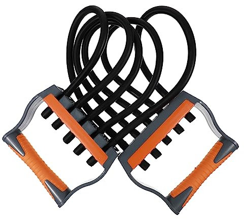 KOMBIUDA Brustzieher Widerstandsseil Brustexpander Elastische Bänder Muskeltrainingsgeräte Fitness Widerstandsgurt Portable Alternative