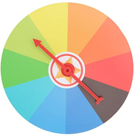 Alasum Drehspiel Mit Fächern Wand-drehkreisel Für Preise Karnevals-drehspiel Farbiges Drehspiel- Requisiten Für Glücksspiele Wandbehang-drehkreisel Dekoration Für Feiertage Und Partygesch