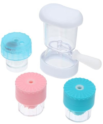 FOMIYES Portable Cleaner Eye Wash Cup Glasses Cleaner Washer Kit for Family Friends