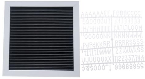 VILLCASE Holztafel Für Wand Nachrichtentafel Für Zuhause Holzanzeigetafel Abnehmbare Buchstaben Handgefertigt Robuste Konstruktion Kleine Buchstabentafel Dekoration Für Bauernhaus Und