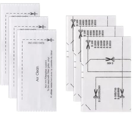 3 Pack Vacuum Cleaner Filters for Miele Compatible with C1/C2/C3, Compact Classic C1, Dynamic U1, S200-S899, S2000-S8999, Motor Protection Filters for Cleaner Performance and Air Filtration