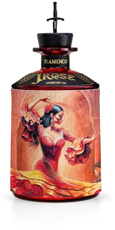 J. Rose J.Rose Flamenco London Dry Artisan Gin 70cl (etichetta