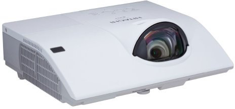 Hitachi CP-CW300WN Videoproiettore Ottica Ultra Corta 3000 Lumen WXGA 1280x800 HDMI RS232 USB LAN - Senza Staffa, Senza Telecomando (Ricondizionato)