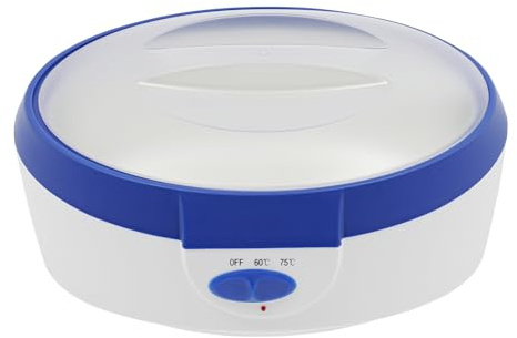 Paraffinbäder für Hände 2.3L, 265W Elektrisches Wachsbad Paraffinbad Wachsbad Set (Kerzen Kicht Enthalten) (Blau)