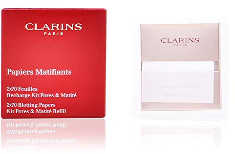 Clarins Kit Pores et Matité Öl-absorbierende Blättchen - Nachfüllung, 50 ml