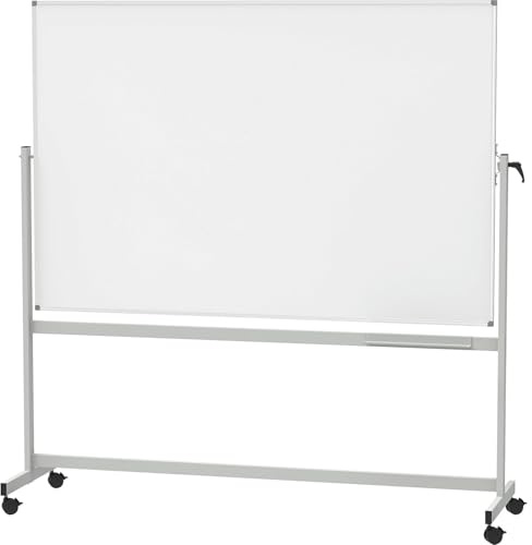 MAUL | Mobiles Whiteboard MAULstandard | Stahlblech | beschichtet | BxH 1800 x 1200 mm
