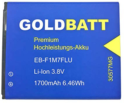 Ersatz Akku kompatibel für Samsung Galaxy S3 mini i8160 Ace 2 EB425161LU Ace2 i 8190 S7560 S7562 Smartphone S 3 Ace2 Trend DuoS EB425161LU EB-F1M7FLU