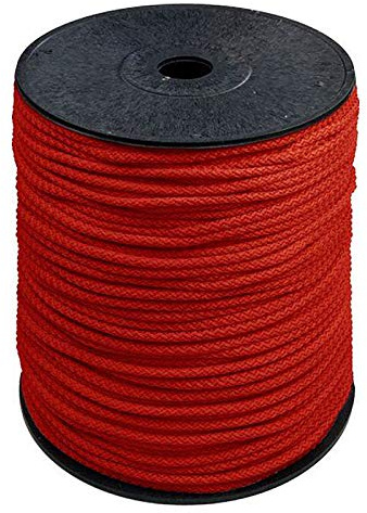 200m Polyester-Seil 5,5mm Polyesterschnur Polyesterkordel Kordel Schnur Farbwahl
