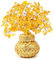 BWINKA Feng Shui Citrin Mehrfarbiger Crytal Geldbaum Bonsai mit chinesischer Dekoration für Glück und Reichtum