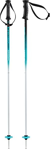 HEAD Supershape Team, Bastoni da Sci Unisex bambino, Nero/Bianco/Blu, 100 cm