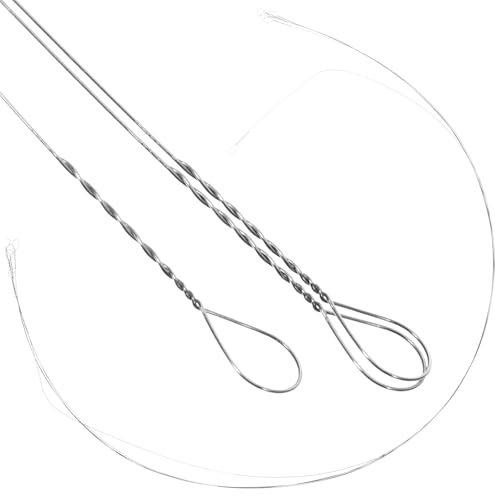 Amosfun 5pièces Fil De Coupe Pour Fromage Coupe-fromage Acier Inoxydable Outil De Coupe De Beurre Trancheuse à Fromage Fil à Trancher à Main