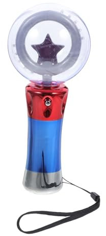 MOLUCKFU 2St Leuchtstab Kinderspielzeug Kugelspielzeug Zauberstab Flash-Spielzeug Kugelstab aufleuchten spielzeug für kinder toys Spielzeuge nachtleuchtender stab Partyzubehör Plastik