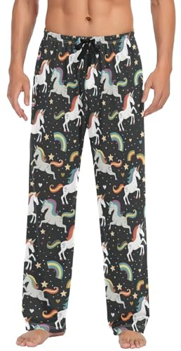Herren-Pyjamahose, bequeme Pyjamahose, Loungewear-Hose für Vater, Bruder, Ehemann, Freund