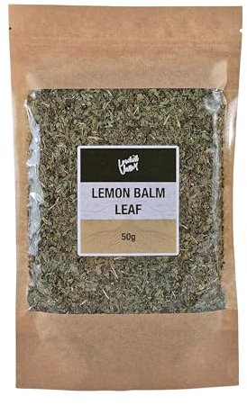 Lowhill Valley Lemon Balm Leaf - Melissa officinalis for Natural Calmness – Handpicked – No Additives or Preservatives – Organically Grown – 100% Pure Herb – 50g