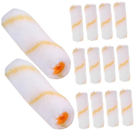 Housoutil 20st Farbrolle Rollwerkzeuge Reiniger Für Farbwalzen Walzenbürste Bodenbelagswalze Rollenwerkzeug Rollensatz Rollpinsel Pinsel- Und Rollenset Malerrolle Wandrolle Polyester