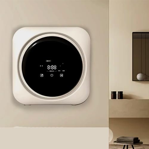 ELIKBH Mini lavasciuga Portatile, Lavatrice elettrica da 3,5 L installabile a Parete per Il Campeggio e i Viaggi