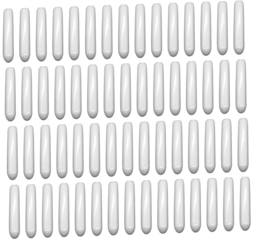 Operitacx Tappi Per Cestelli Lavastoviglie 200 Pezzi, Copertura Terminale in Plastica Bianca Per Riparazione Cestello, Protezione Antipolvere e Antigraffio Per Uso Cucina