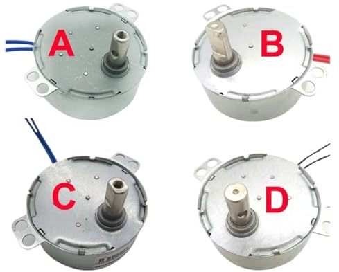 Moteur synchrone à aimant permanent 0,9 à 70 tr/min CA 5 V à 240 V CW CCW Quatre types d'arbres for moteur de ventilateur de cuisinière à induction(20rpm or 24rpm)