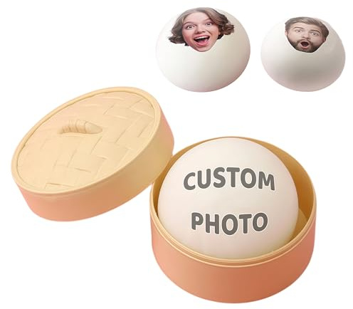 Personalisierte gestalteter Glitzer-Dumpling, weicher Glitzer-Dumpling mit Foto und Text, weiche Glitzer-Dumplings, Anti-Stress-Spielzeug, weicher Stressball