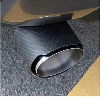 para Toyota para RAV4 2019 2020 2021 2022, Silenciador Coche Tubo Extremo Trasero Exterior, Decoración Trasera Punta Escape Dedicada QAQMHVCVB(1pcs Matt)