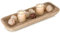 Romadedi Bandeja decorativa de madera, bandeja decorativa alargada, bandeja para llaves, bandeja de madera, rectangular, decoración de mesa, mesa de comedor, salón, artículo decorativo, cuenco para