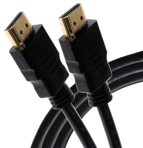 Maplin HDMI Cable 1.5M, 4K 30Hz Ultra HD High Speed, ARC, HDR, 3D, Ethernet, Compatible with TVs, Monitors, PS4/5, Xbox, Projectors, Soundbars, Sky Box, PCs, Laptops, Apple TV