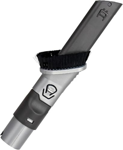 2-in-1 Crevice & Duster Tool for Shark Vacuum Cleaners Rotator, Rocket, DuoClean, Apex, Navigator, NV752, NV751, NV650, NV680, HV322, HV301, AZ2001, HZ2002 Extended Reach Brush Attachment