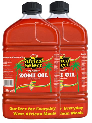 Africa Select Papa's Choice Zomi Oil No Added Colour 4 Litre | Pure & Authentic West African Palm Oil