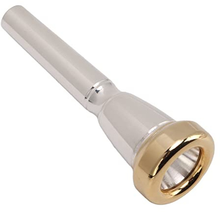 Yctze Ensemble d'Embouts de Trompette – Embouts en Métal Poli pour 3C, 3B, 2C, 2B – Accessoires Essentiels pour Instruments de Musique pour un Son et des Performances Améliorés