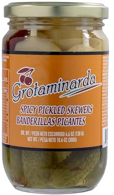GROTAMINARDA | Spicy Pickled Skewers | 300 G