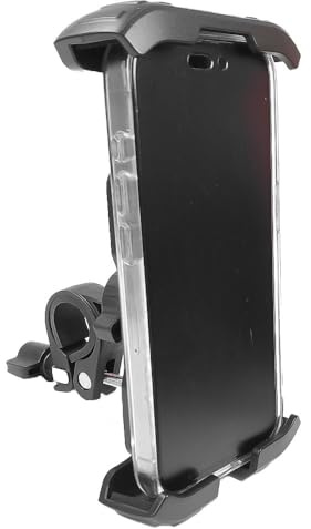 MONTY SOUL – Supporto Universale per Smartphone da Bicicletta, Moto e Monopattino con Rotazione Regolabile e Fissaggio Stabile al Manubrio – Bike Holder X1