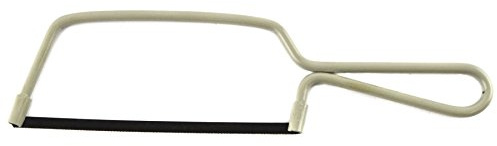 150 mm (6 tum) grå junior bågsåg såg hand mini sågklinga metallram 32 TPI TE937