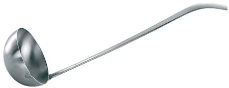 PIAZZA Louche pour punch et Sangria 8 cm – en acier inoxydable