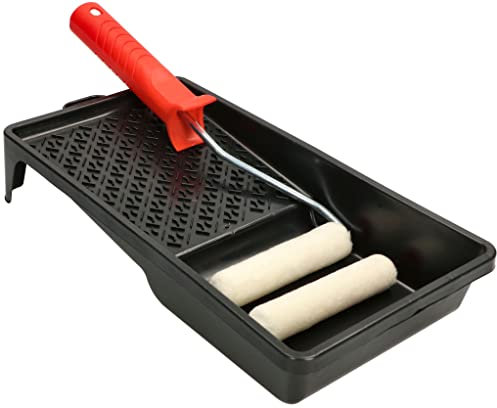 KOTARBAU® Maler-Set mit Farbroller und Farbwanne für Renovierungsarbeiten