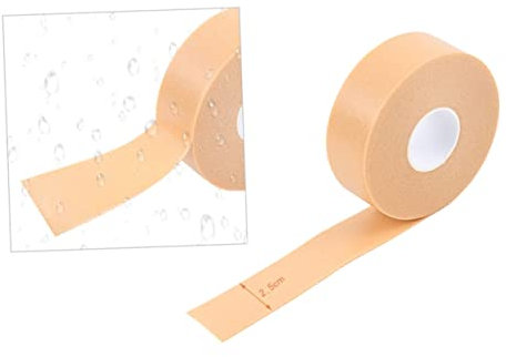 Garneck Verdickter Pe Fußpflegeaufkleber 2,5cm x 5m Abriebfestes Druckentlastungs Kissen Hautfreundlich Schweißabsorbierend Selbstklebend Für High Heels Fußschutz Bei Blasen Und Schwielen