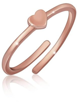 GD GOOD.designs Ring für Damen - Verstellbarer Damenring - Rostfreier 316L Edelstahl in 18K gold, Silber oder Rosegold