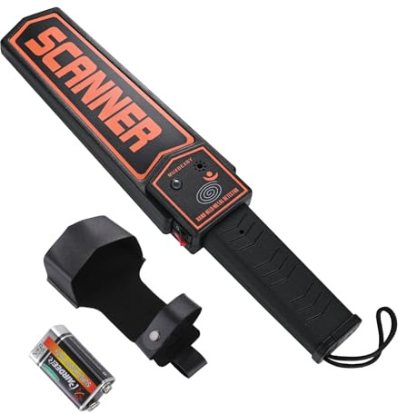MUXBEXBY Handheld Metal Detector Wand Security Scanner,Adjustable Sensitivity Scan,Portable High Security Metal Check,Scan All Metal Products