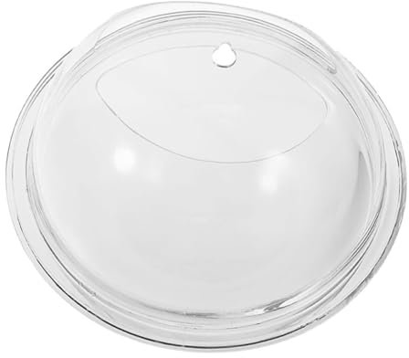 Sosoport Wandmontierter Acryl-fischbowl Für Pflanzen Und Fische Transparentes Hängendes Deko-Element Für Zuhause Balkon Und Garten Kreativer Blumentopf Aus Hochwertigem Material