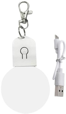 Huayeex Luz LED para bolso | Luz LED pequeña recargable | Luz nocturna colgante portátil, linterna de bolso para al aire libre, senderismo, pesca y caminar