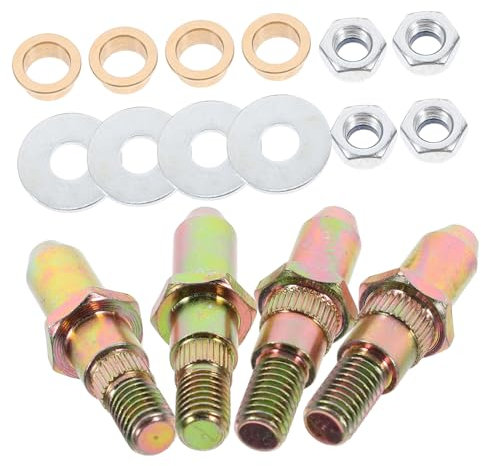 PRETYZOOM Perni e Boccole Per Cerniere Portiere Anteriori Auto Kit Di Riparazione Cerniere Portiere Per Auto Universalmente Compatibili