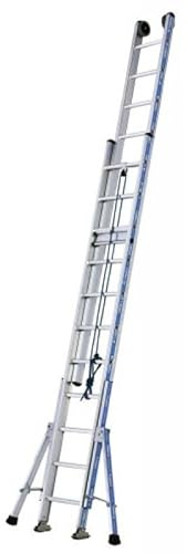 Tubesca - Echelle coulisse à corde Alu 2x16 échelons accès 7,88 m max. - PLATINIUM 500