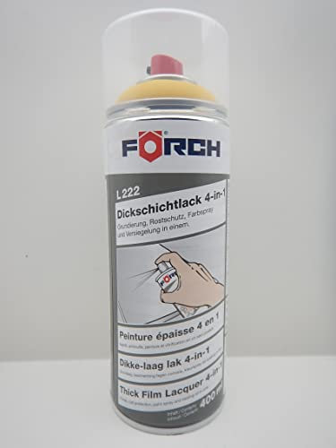 Förch 4 in 1 RAL 1004 GOLDGELB GELB DICKSCHICHTLACK LACK SPRAY SPRAYDOSE 400ML (1)