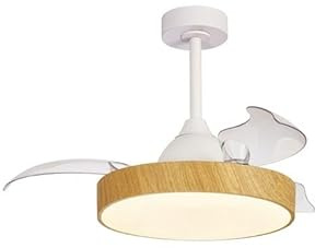 Mantra - Ventilateur de plafond LED ALASKA Mini 45 W bois 2700K-5000K 2500 lm