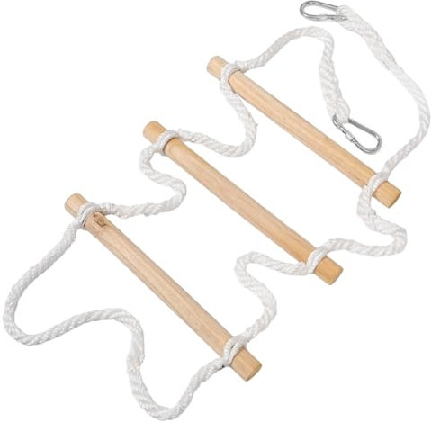 PRETYZOOM Strickleiter Für Faltbare Seilleiter Für Etagenbetten Kletterleiter Mit Spielset-aufsätzen Hängestrickleiter Für Indoor-Outdoor-nutzung