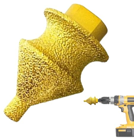Senker | Werkzeuge Für M10 Gewinde - Fase Bohrer,Zum Entgraten Holzbearbeitung Beton Fliesen Marmor Metall Schleifmaschine Reparatur Zimmermann