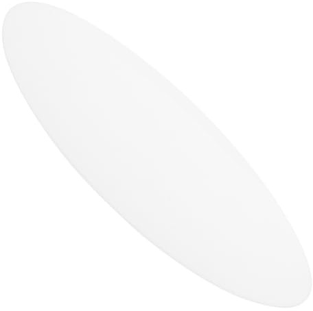 HOMOCONO Acrylic Lamp Shade Diffuser Panel 37.5cm Diameter White Ceiling Light Cover with Soft Lighting Effect and High Light Transmission for Dining Areas and Bedrooms