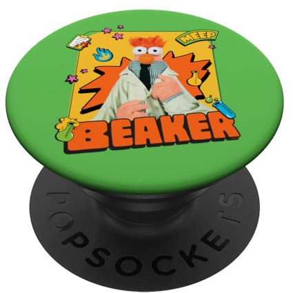 Disney The Muppets Beaker Muppet Labs Photo PopSockets Adhesive PopGrip