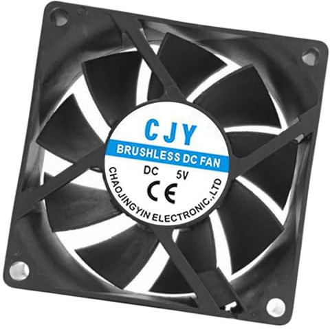 Powerful 70mm Computer Cooling Fan Game Server Heat Dissipation Computer Router CPU Cabinet Accessories Low Noise Hydraulic Bearing Fan